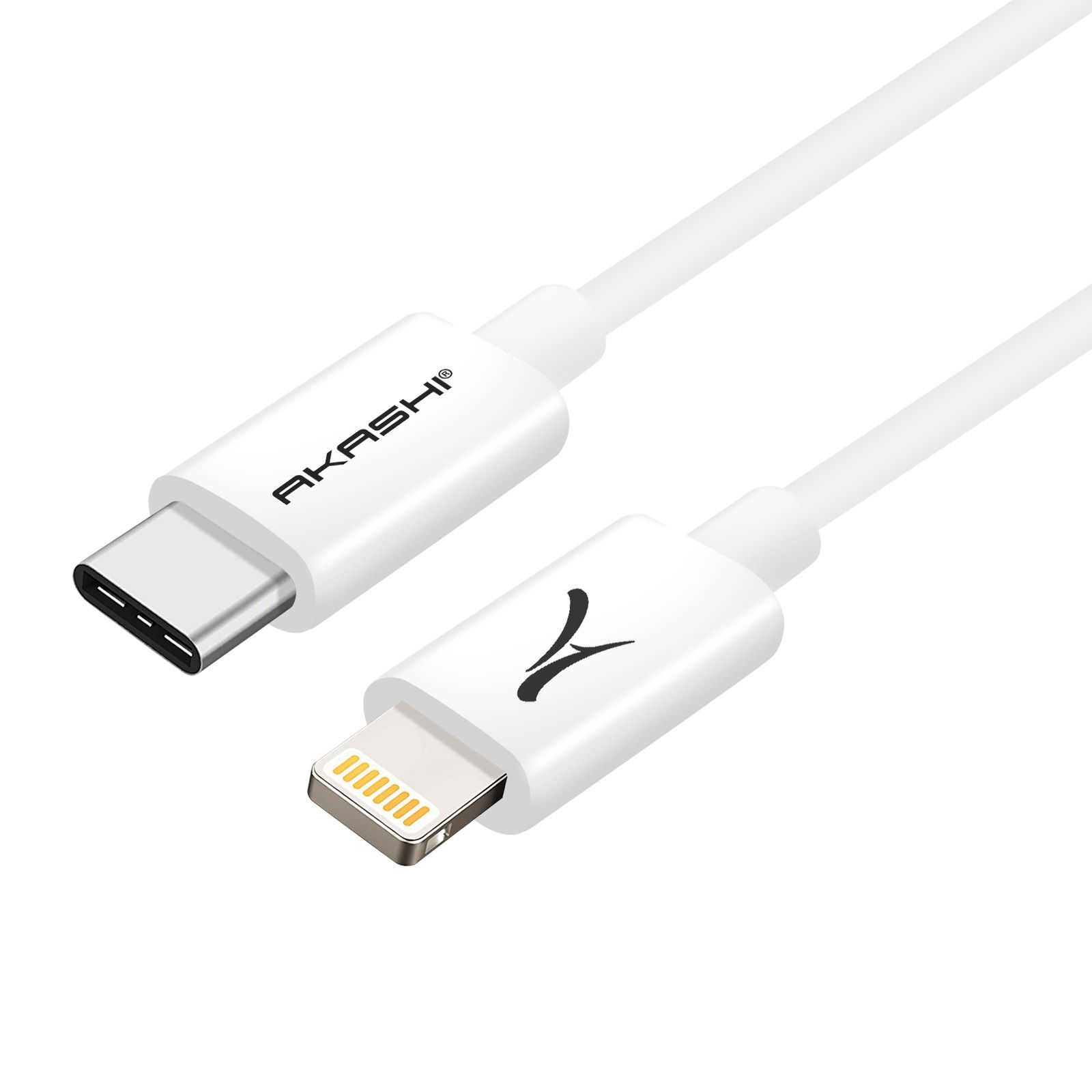 Akashi USB-C to Lightning Cable - 3m, Quick Charge