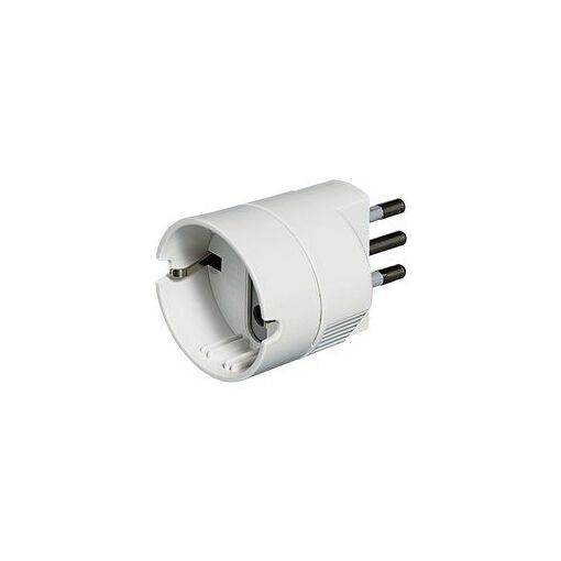 Bticino 64 S3623D Electric Socket Adapter (White, German Plug)
