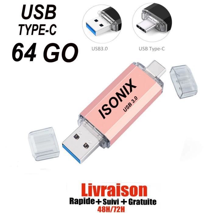 Isonix 64GB Type-C OTG USB Flash Drive