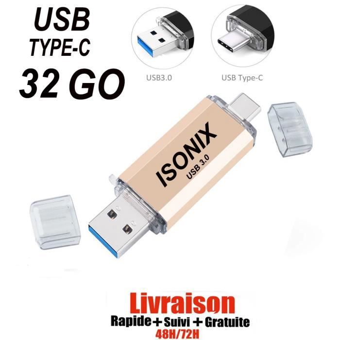 Isonix 32GB Type-C OTG USB Flash Drive