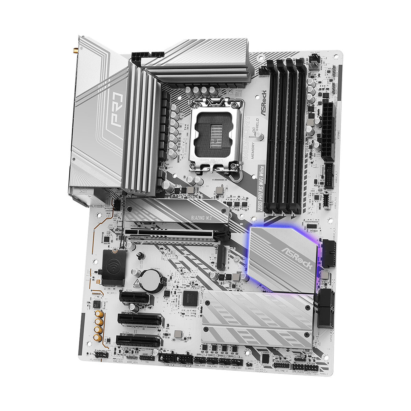 ASRock Z890 Pro RS WiFi Blanc (Édition Sport Race)