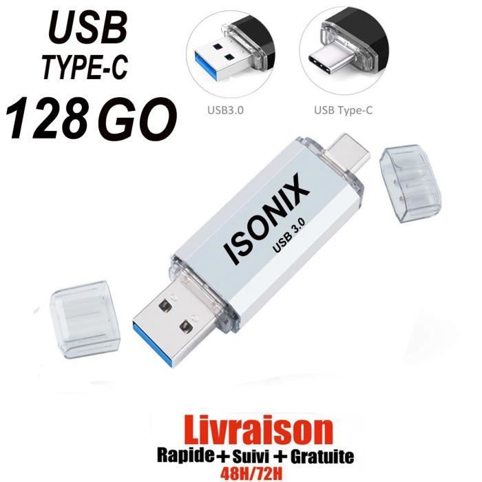 Isonix 128GB Type C OTG USB Flash Drive