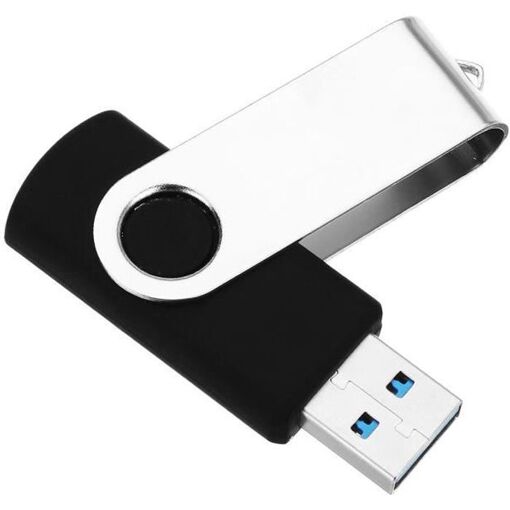TEMPSA 256GB USB 3.0 Rotating Keychain Drive