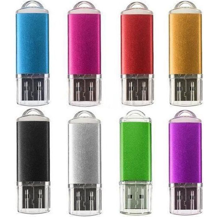 GAAK 128GB Bright Colors USB 2.0 Flash Drive