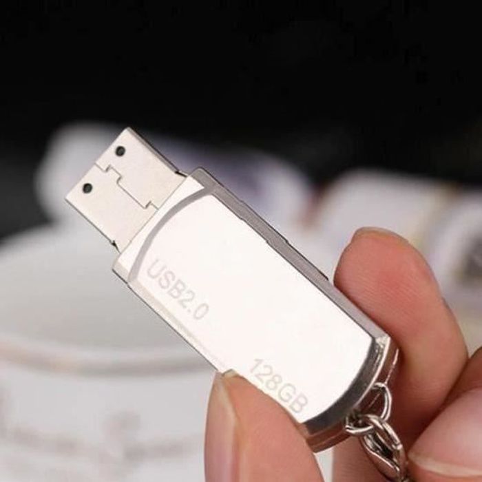 GAAK Metal-Waterproof High-Speed 128GB USB 2.0 Flash Drive