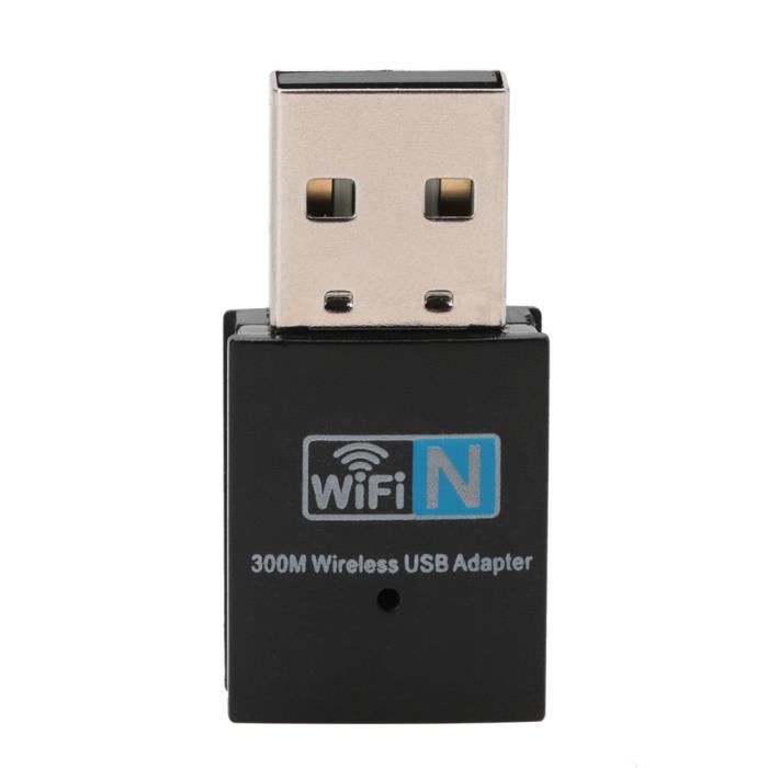 DELAMAN Mini WiFi USB Adapter 300Mbps 2.4 + 5.8GHz