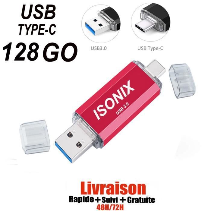 Isonix 128GB Type-C OTG USB Flash Drive