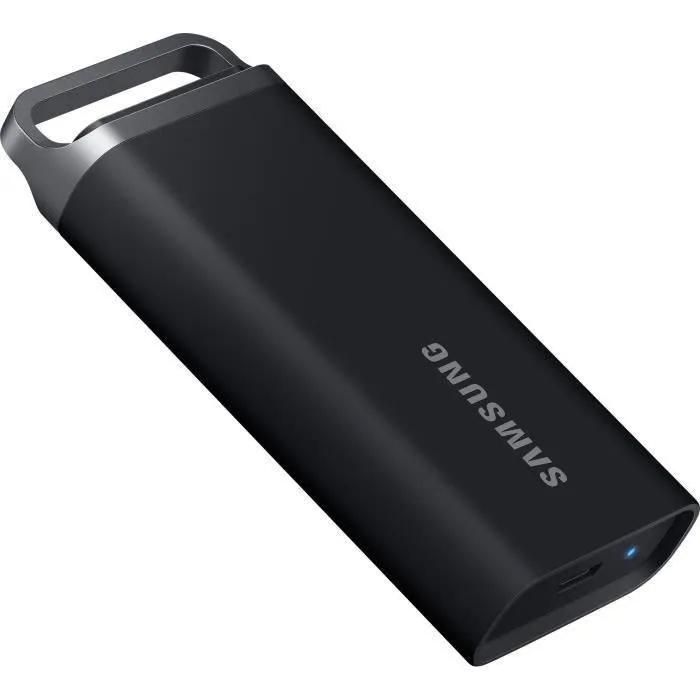 Samsung T5 Evo 2TB External SSD - Encrypted - USB 3.2 Gen 1 (USB-C) - AES 256-bit Encryption - Black