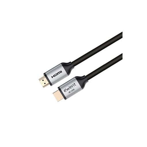Cable HDMI Ewent de 3 m, Alta Velocidad 4K, Ethernet Negro