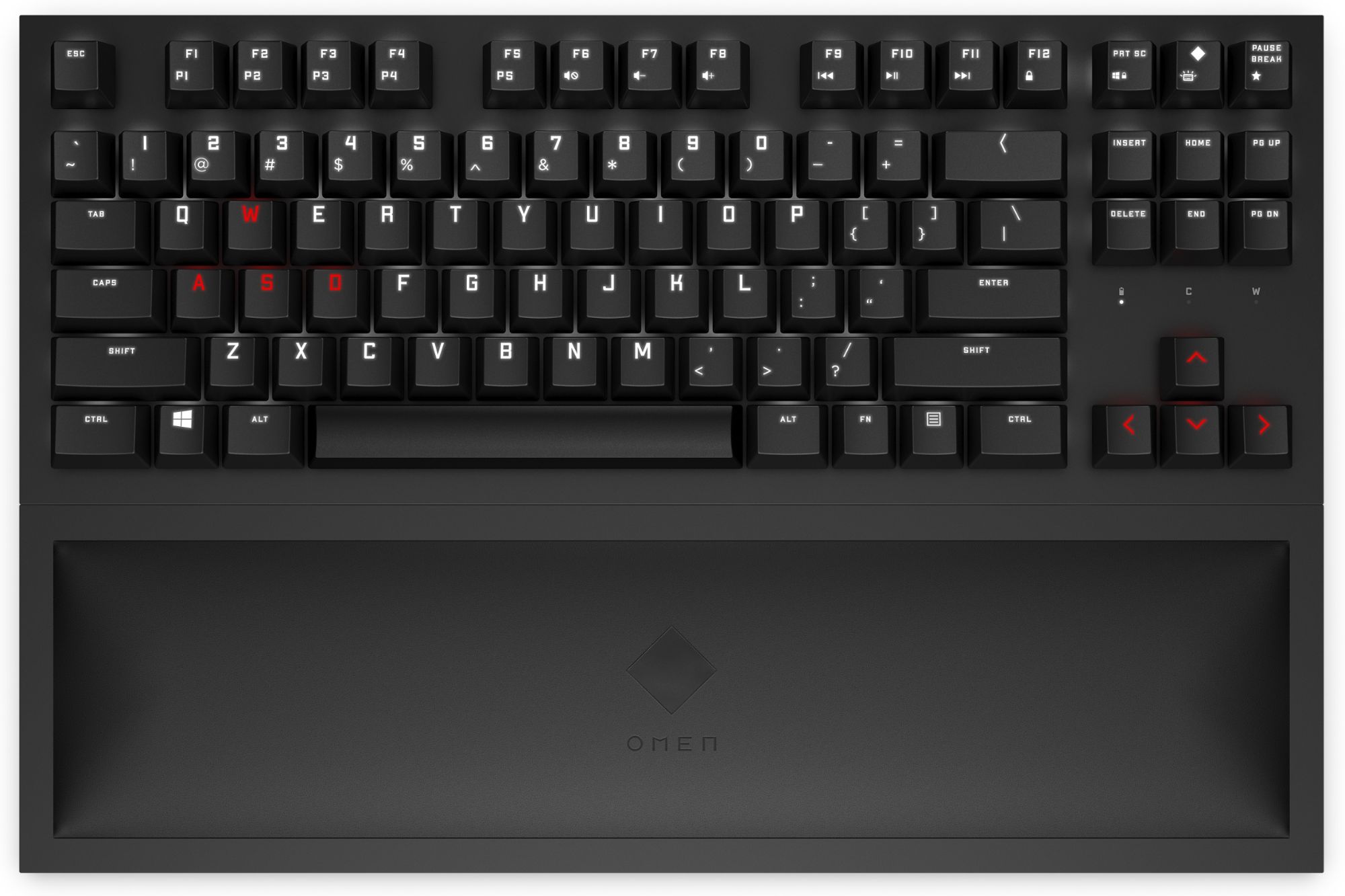 HP OMEN Spacer Wireless Keyboard - Retro-Illuminated QWERTY Layout