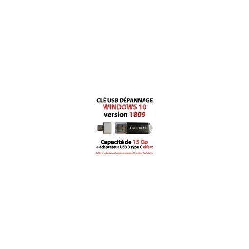 Windows 10 Rescue USB Drive (Redstone 5) by Klink PC