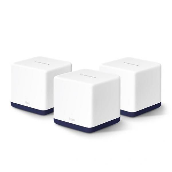 Mercusys Halo H50G (lot de 3) Wifi Bi-bande (2,4 GHz / 5 GHz) Wi-Fi 5 (802.11ac) Blanc Intégré