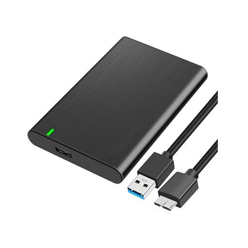 Caja externa de aluminio Connectland USB 3.0 para HDD y SSD de 2,5''