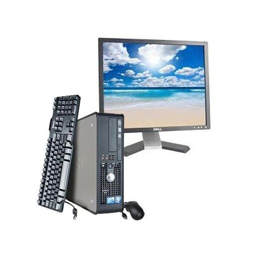 PC de escritorio Dell Optiplex 780 SFF + Monitor de 19'' - Procesador Intel Core Duo E5300 / 2,60 GHz - 2 GB RAM - Disco duro de 160 GB - Lectora de DVD - Ethernet Gigabit - Windows 7 Profesional
