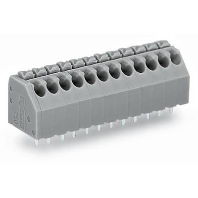 WAGO Spring Terminal 250-123/000-006, 1.50 mm², 23 Poles, Blue, 1 Piece(s)