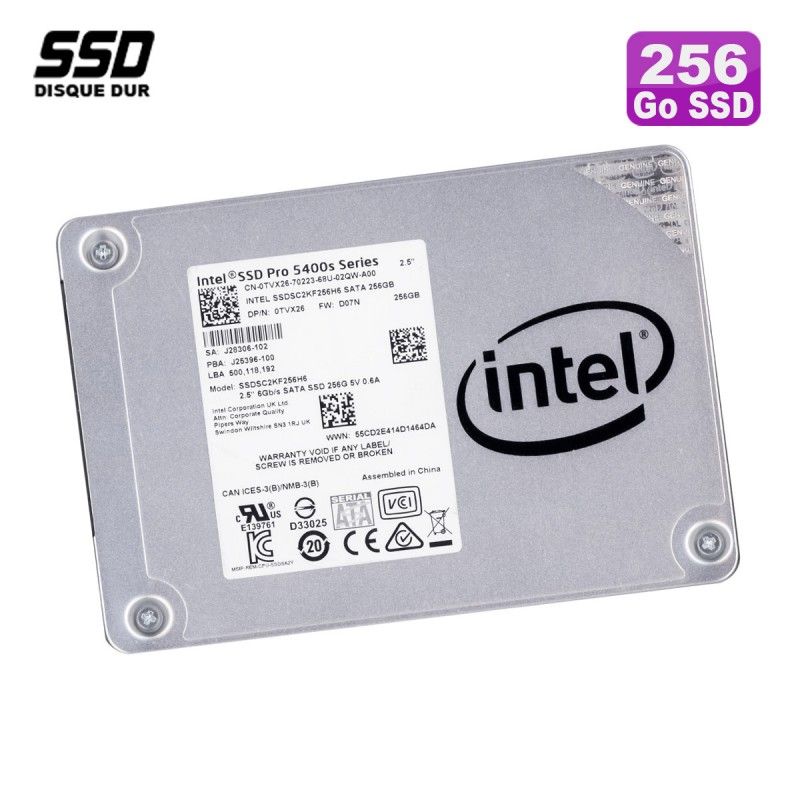 Intel 256GB 2.5" SSD - Pro 5400s Series (SSDSC2KF256H6)