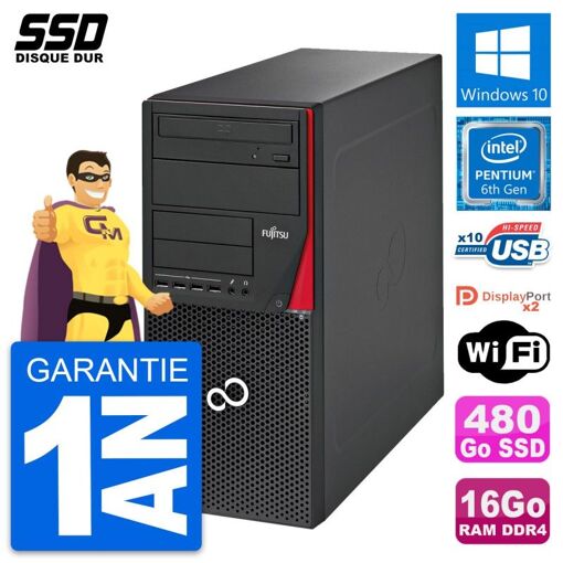 Computadora de escritorio Fujitsu Esprimo P756 MT