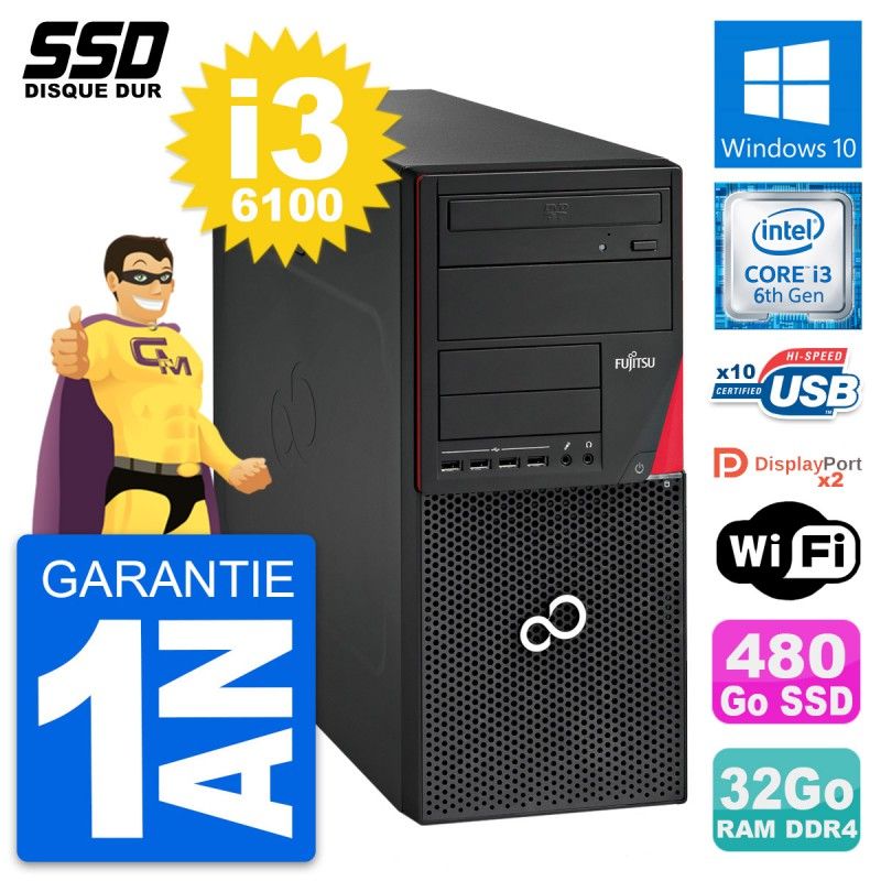 Fujitsu Esprimo P756 MT Desktop Computer