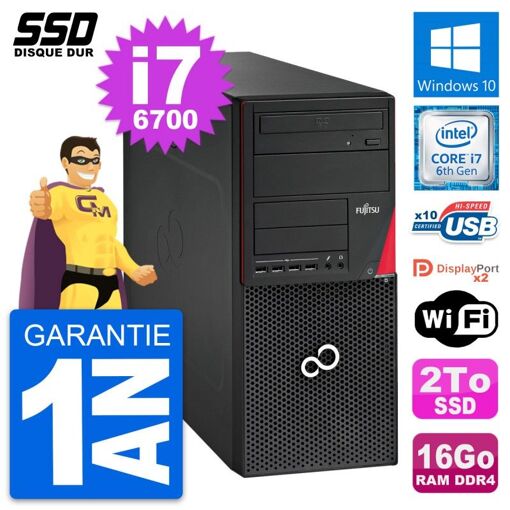 Computadora de escritorio Fujitsu Esprio P756 MT