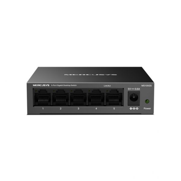 Mercusys Gigabit Ethernet Switch (10/100/1000) Black
