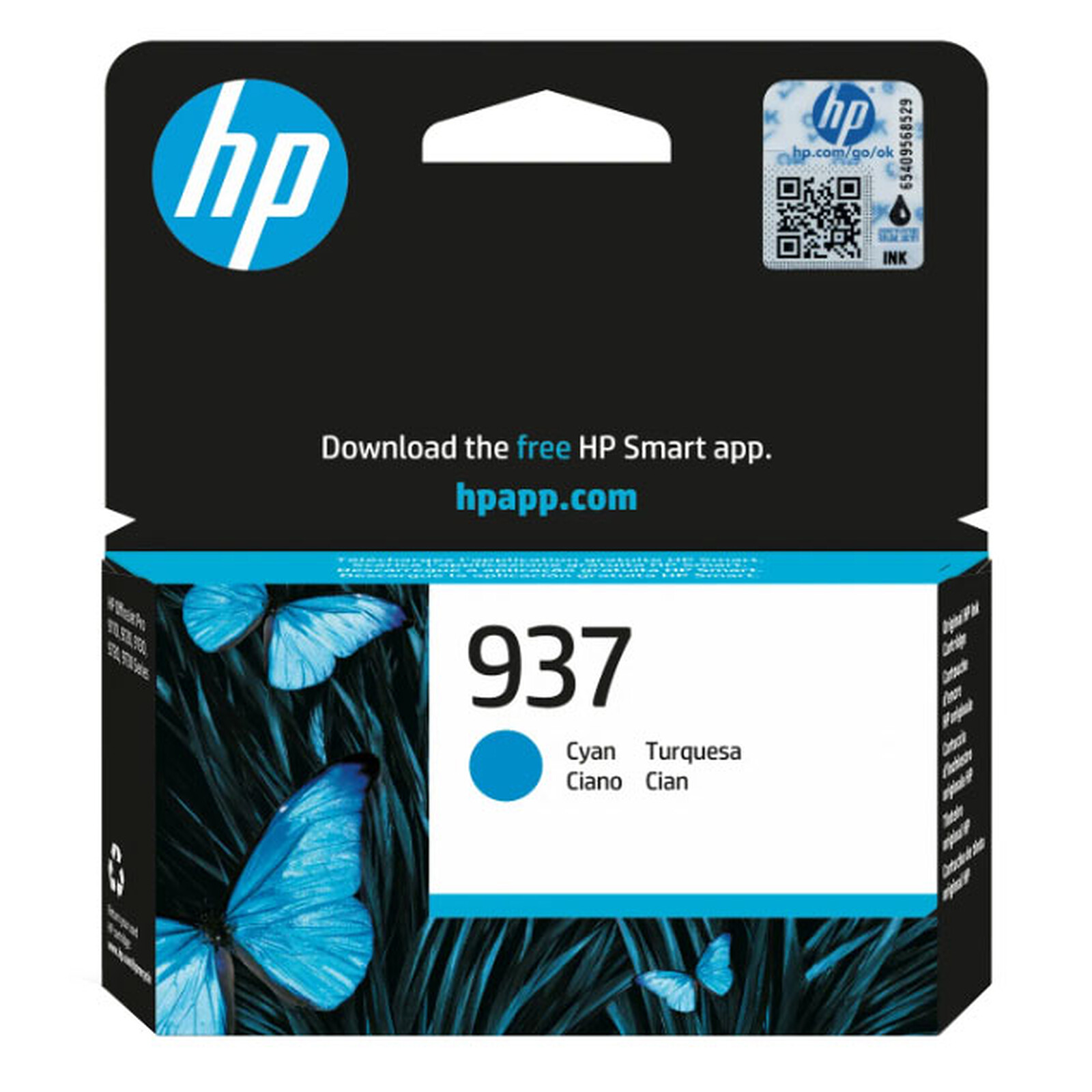 HP 937 (4S6W2NE) - Cyan 