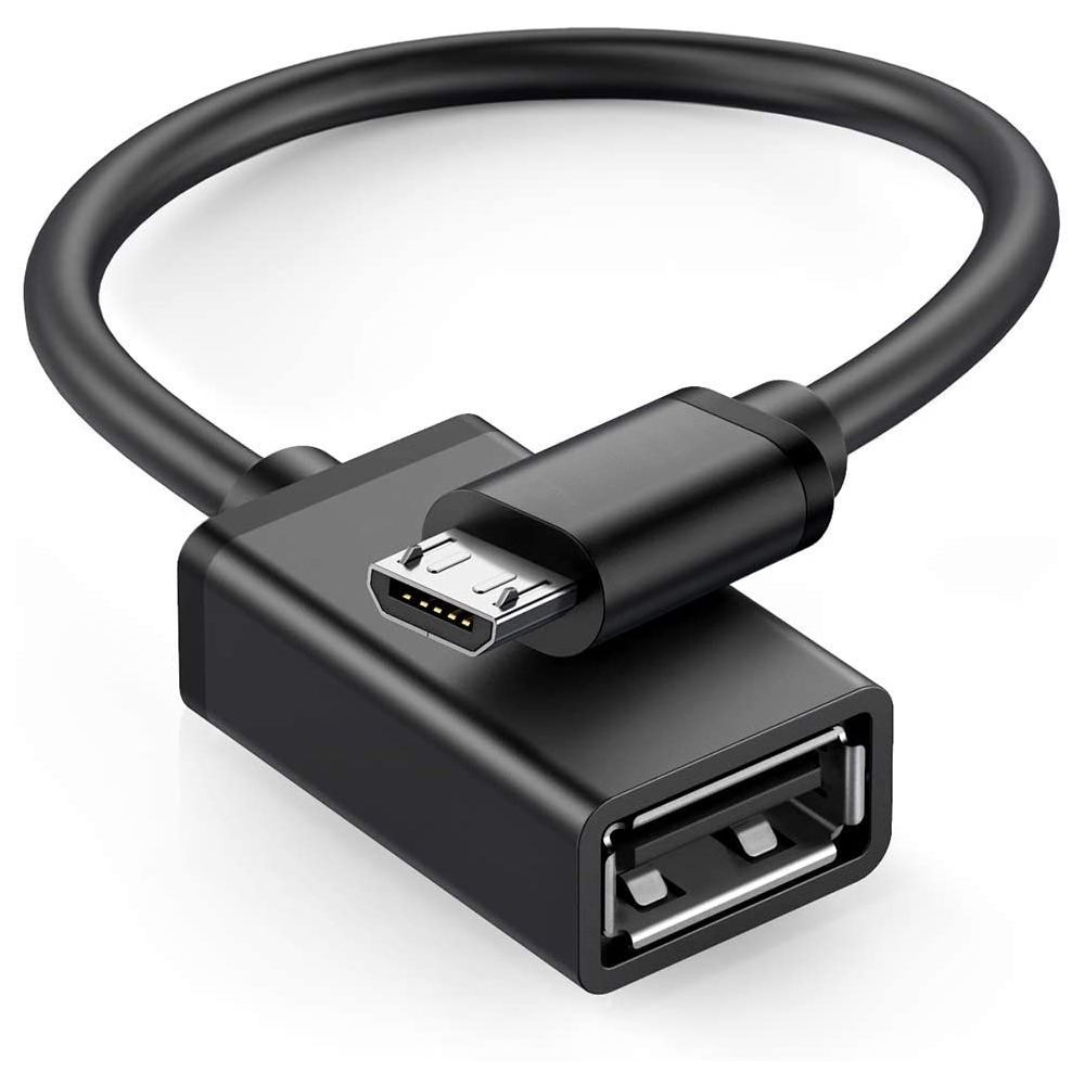 E.F.Connection USB Type-A to Micro-USB Adapter (Black)