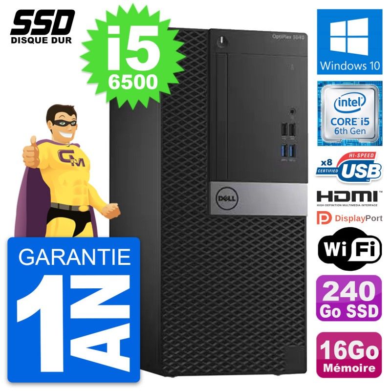 Dell OptiPlex 3040 Desktop Computer