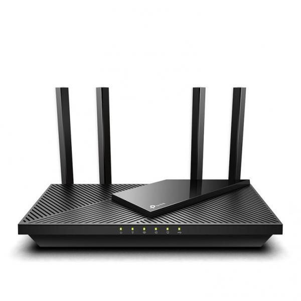 Enrutador inalámbrico TP-Link Archer AX55 (Banda doble - 2.4 GHz/5 GHz) Negro
