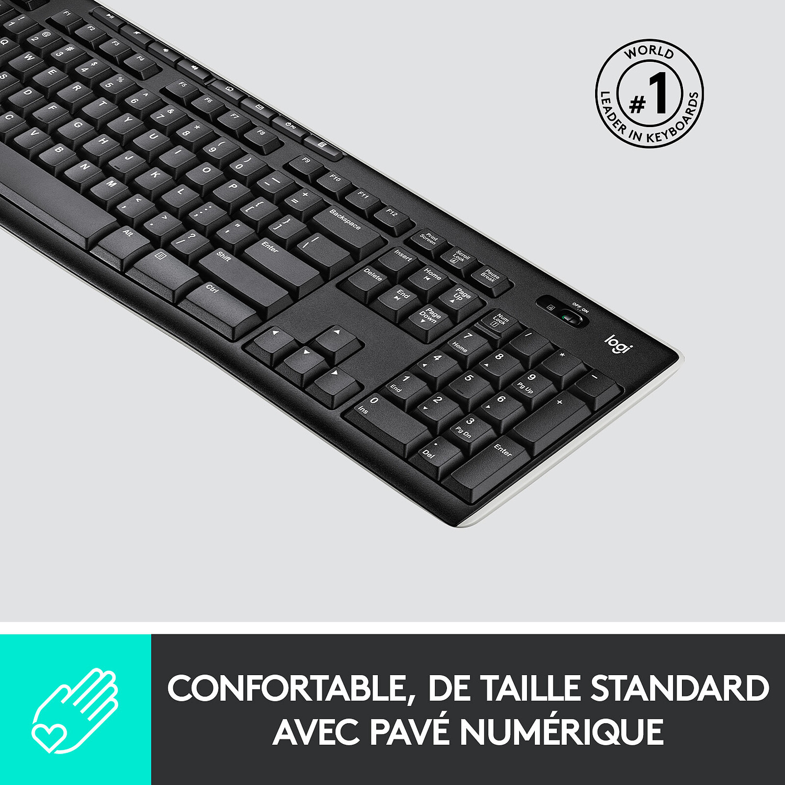 Logitech Wireless Keyboard K270