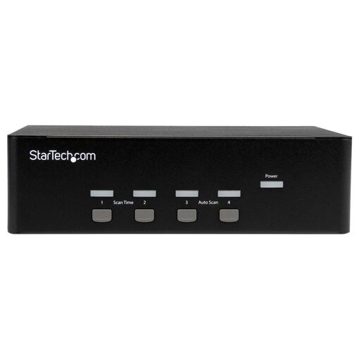 StarTech.com 4-Port USB, VGA & Audio KVM Switch