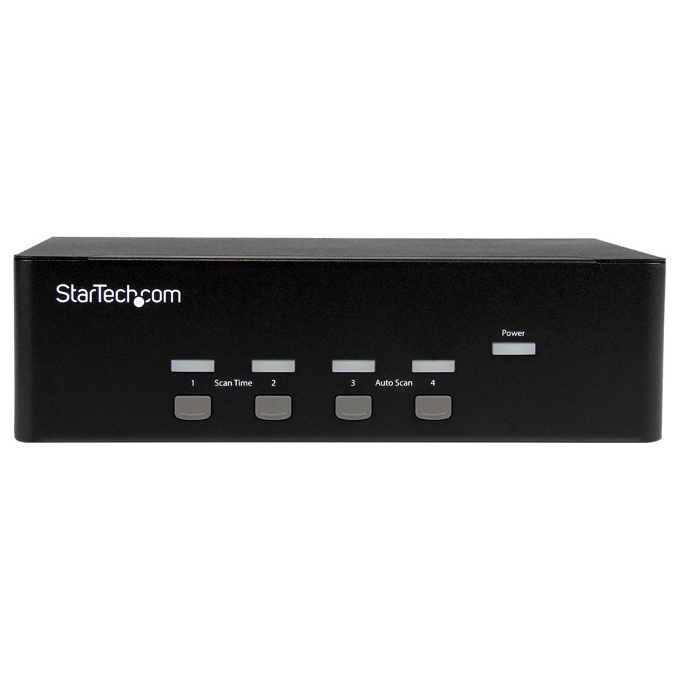Commutateur KVM StarTech.com à 4 ports USB, VGA et audio