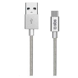Cable USB-C a USB 64, Plata