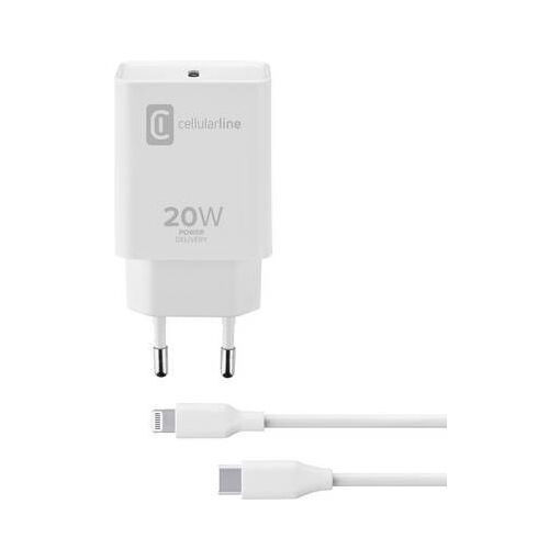 Kit cargador USB-C a Lightning de 64 con cable de 20W