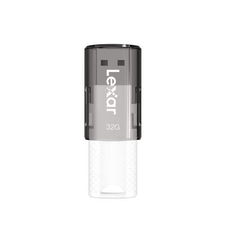 Lexar JumpDrive S60 - USB Flash Drive - 32GB - USB 2.0 - Black