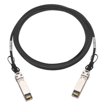 QNAP CAB-DAC30M-SFP28 câble InfiniBand et à fibres optiques 3 m QSFP28 Noir
