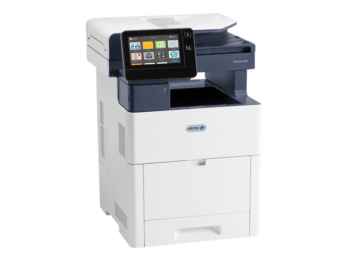 Impresora Xerox VersaLink C505X (Tamaño: A4, Color: Negro, Capacidad: 50 Páginas/Minuto)