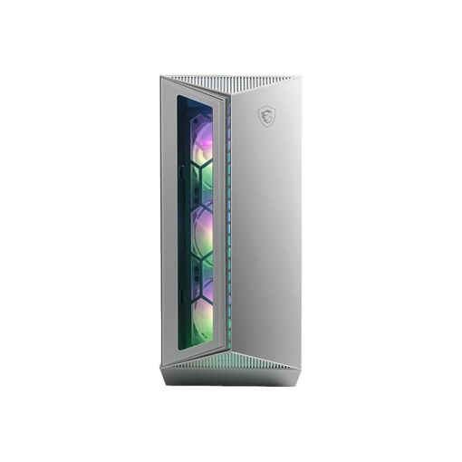 Caja de PC Medio MSI MPG Gungnir 110R ATX con Paneles de Vidrio - Blanco