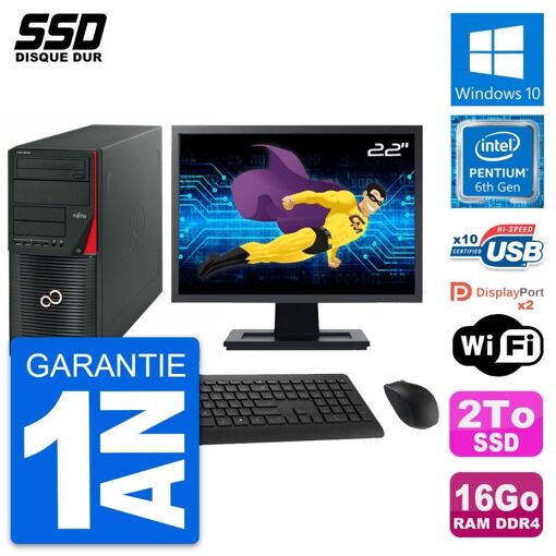 Computadora Fujitsu Celsius W550n de 22 pulgadas