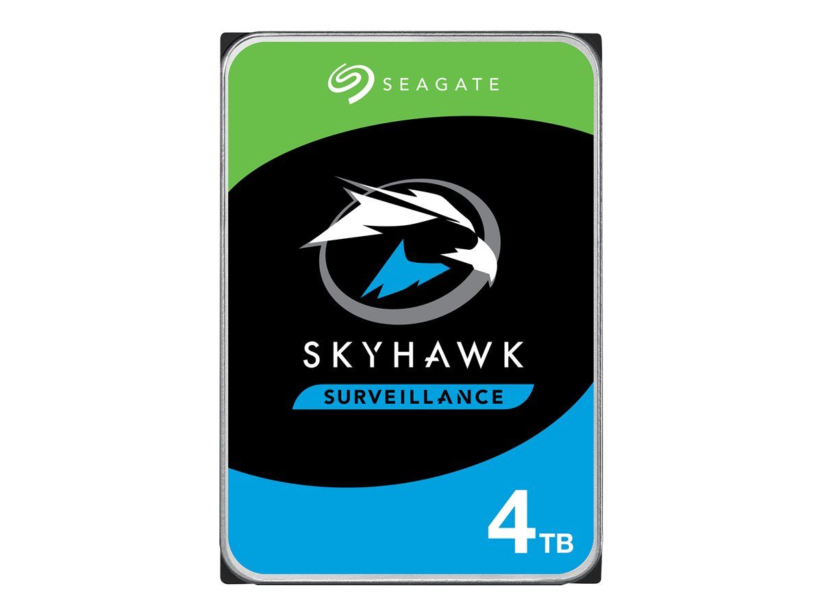 Seagate SkyHawk 4TB Internal Hard Drive - 3.5" SATA 6Gb/s with 256MB Buffer and 3-Year Seagate Rescue Data Recovery