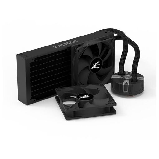 Zalman Reserator5 Z24 - Système de refroidissement liquide pour processeur - Taille du radiateur : 240 mm - Compatible avec : LGA1700, LGA1200, LGA1150, LGA1151, LGA1152, LGA1155, LGA1156, LGA2011...