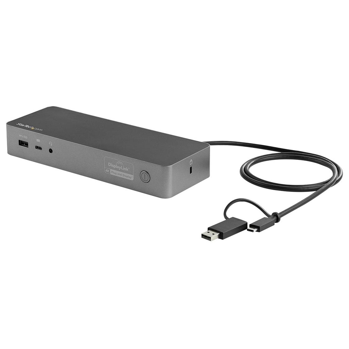 StarTech.com 2-Screen USB Type-C Docking Station - 100W PD - Windows, macOS, Chrome OS - 2x HDMI, 2x DisplayPort - DK30C2DPEPUE