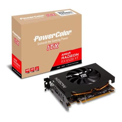 PowerColor AMD Radeon RX 6500 XT 4GB GDDR6 Graphics Card