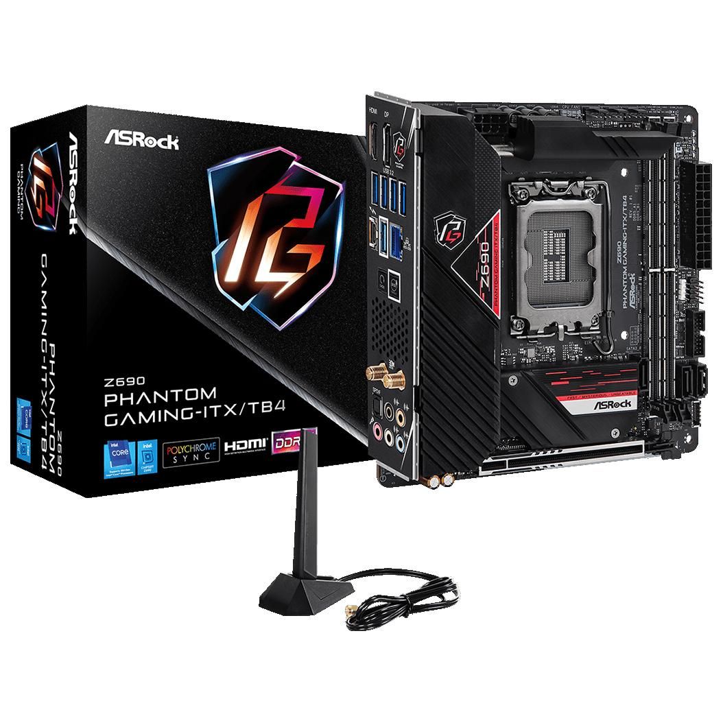 Asrock Z690 Phantom Gaming ITX/TB4 Mini-ITX Motherboard
