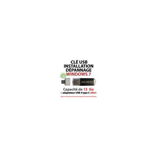 Windows 7 Professional Rescue USB Drive (Klink PC)