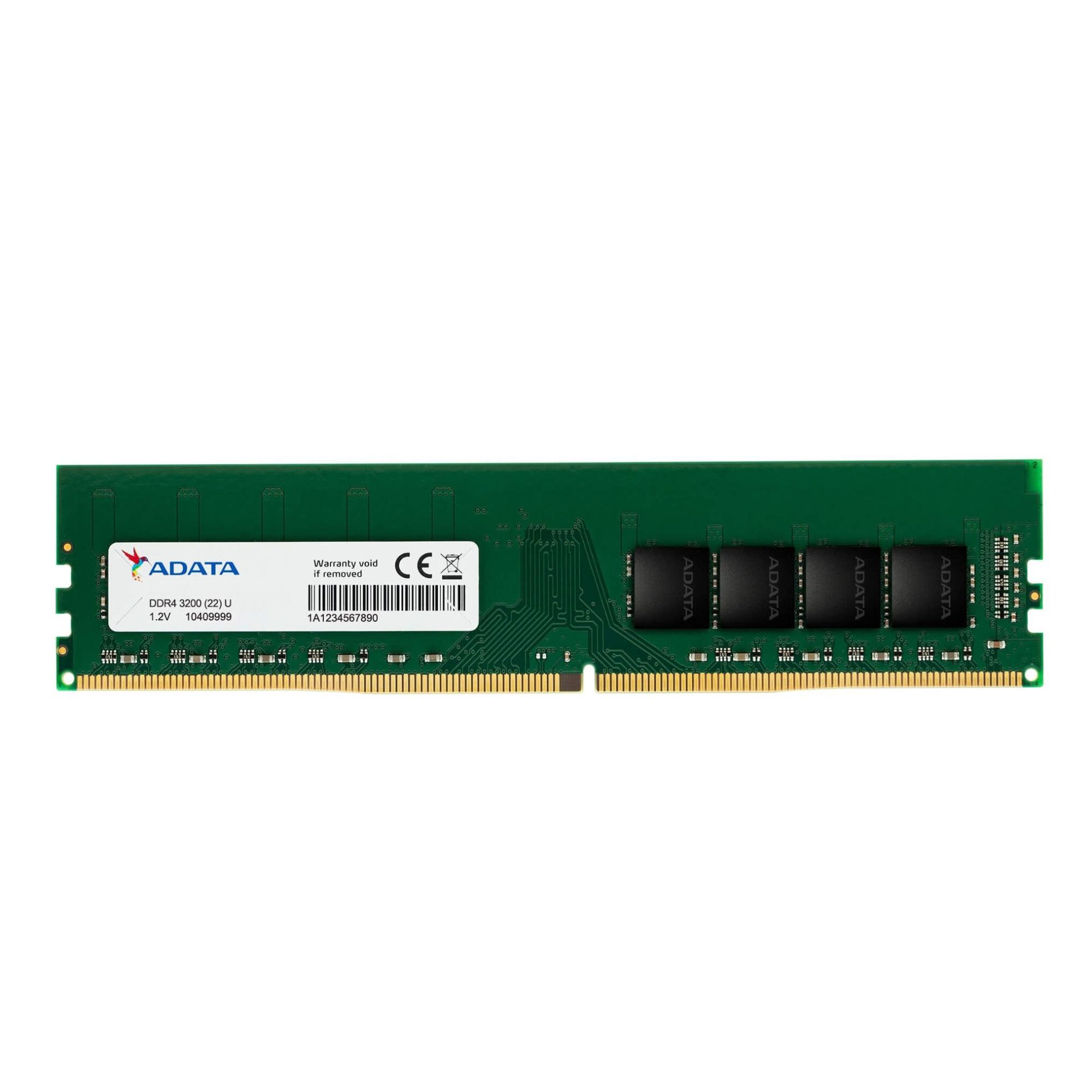 ADATA 8GB DDR4 Memory Module (1x8GB, 288-pin DIMM)
