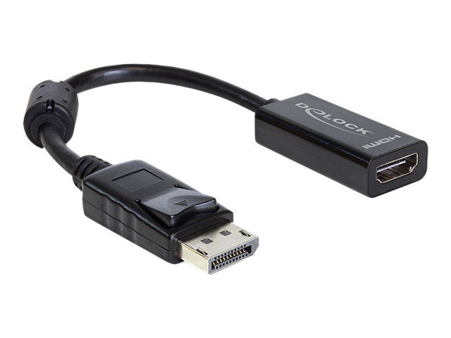 Adaptador Delock DisplayPort a HDMI - 12,5 cm