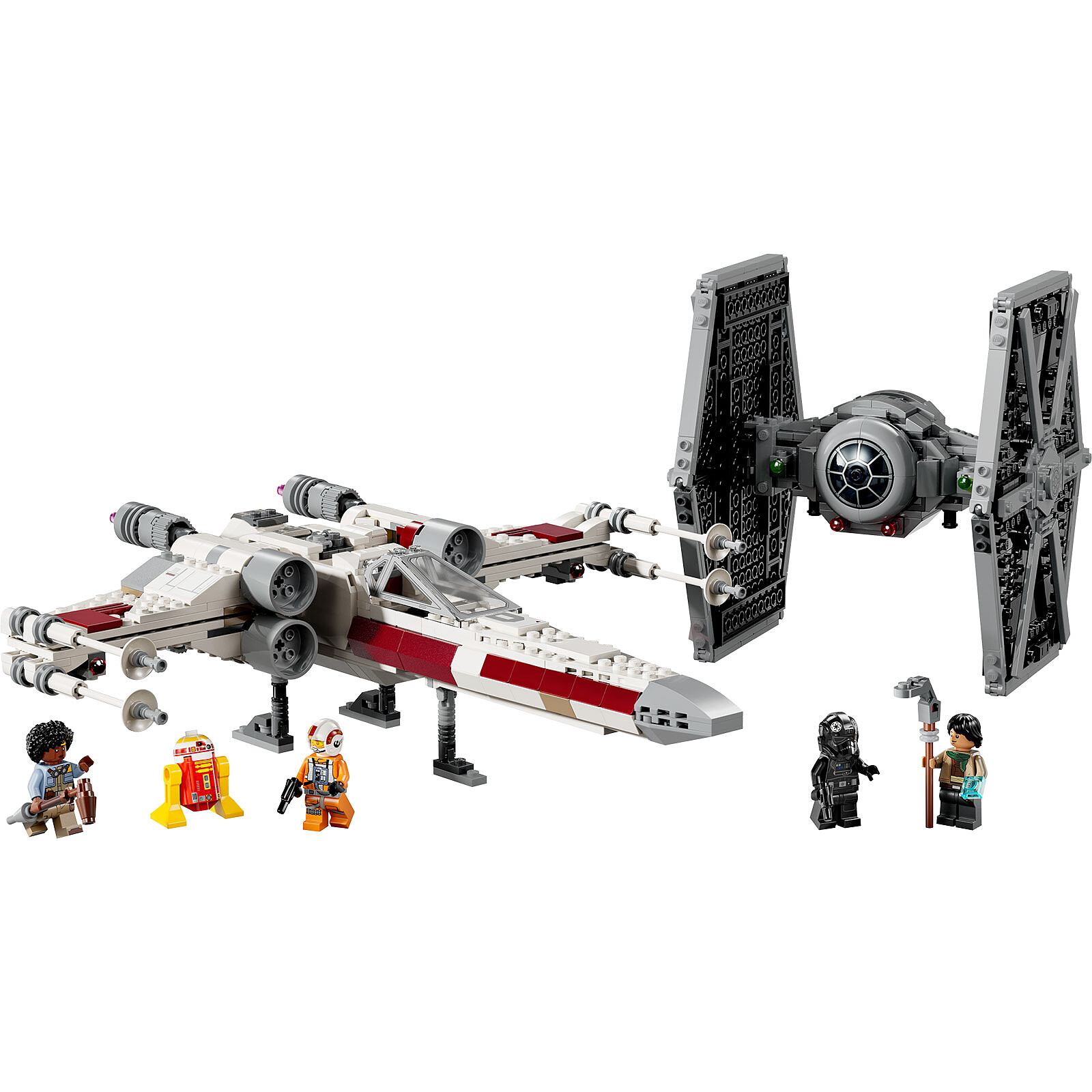 LEGO Star Wars 75393 TIE Fighter and X-Wing combo set