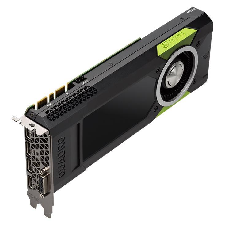 PNY NVIDIA Quadro M5000 Graphics Card - 8GB GDDR5 - PCIe 3.0 x16 - DVI, 4x DisplayPort