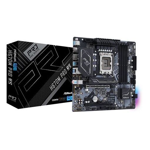 Placa base ASRock H670M PRO RS socket 1700