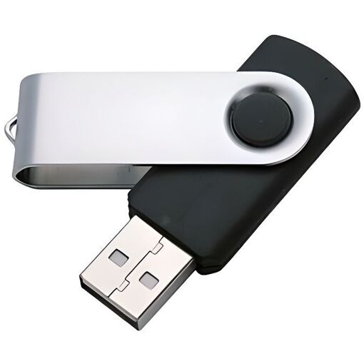 HappyHomy 32GB USB 2.0 Flash Drive - Black